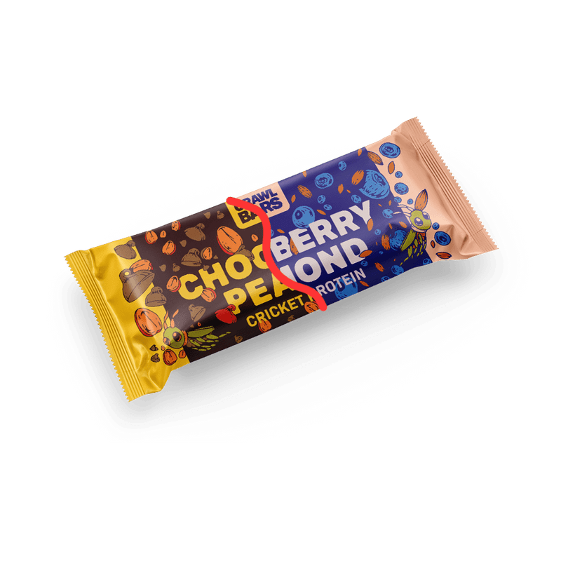 Crawl Bars Granola Bars From the Future Granola Bars Made from Crickets